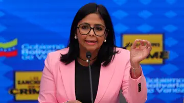 La vicepresidenta de Venezuela, Delcy Rodríguez La vicepresidenta de Venezuela, Delcy Rodríguez