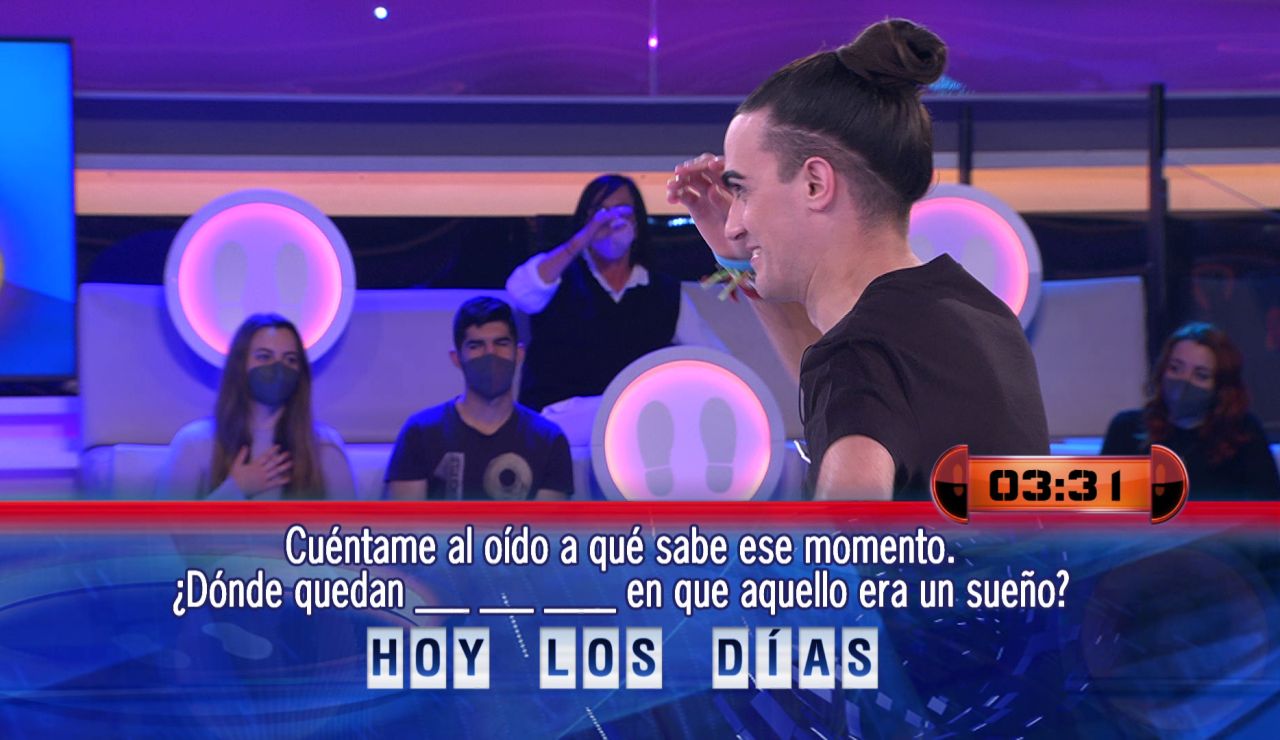 Una canción en ‘¡Ahora caigo!’ provoca un déjà vu a Borja ¡de su duelo con Santi Millán! Una canción en ‘¡Ahora caigo!’ provoca un déjà vu a Borja ¡de su duelo con Santi Millán!