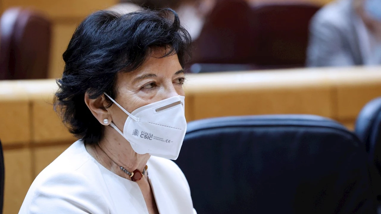 La ministra de Educaci&oacute;n, Isabel Cela&aacute;