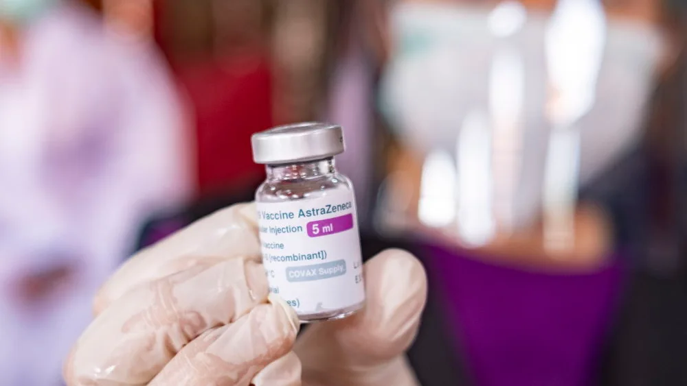 Un vial de la vacuna de AstraZeneca Un vial de la vacuna de AstraZeneca