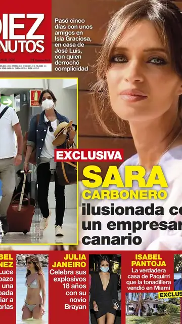 Sara Carbonero junto a José Luis Sara Carbonero junto a José Luis