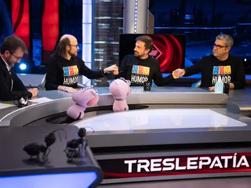 Florentino Fernández, tras su inexistente conexión mental con Santiago Segura y José Mota: "Es que sois tontos" Florentino Fernández, tras su inexistente conexión mental con Santiago Segura y José Mota: "Es que sois tontos"