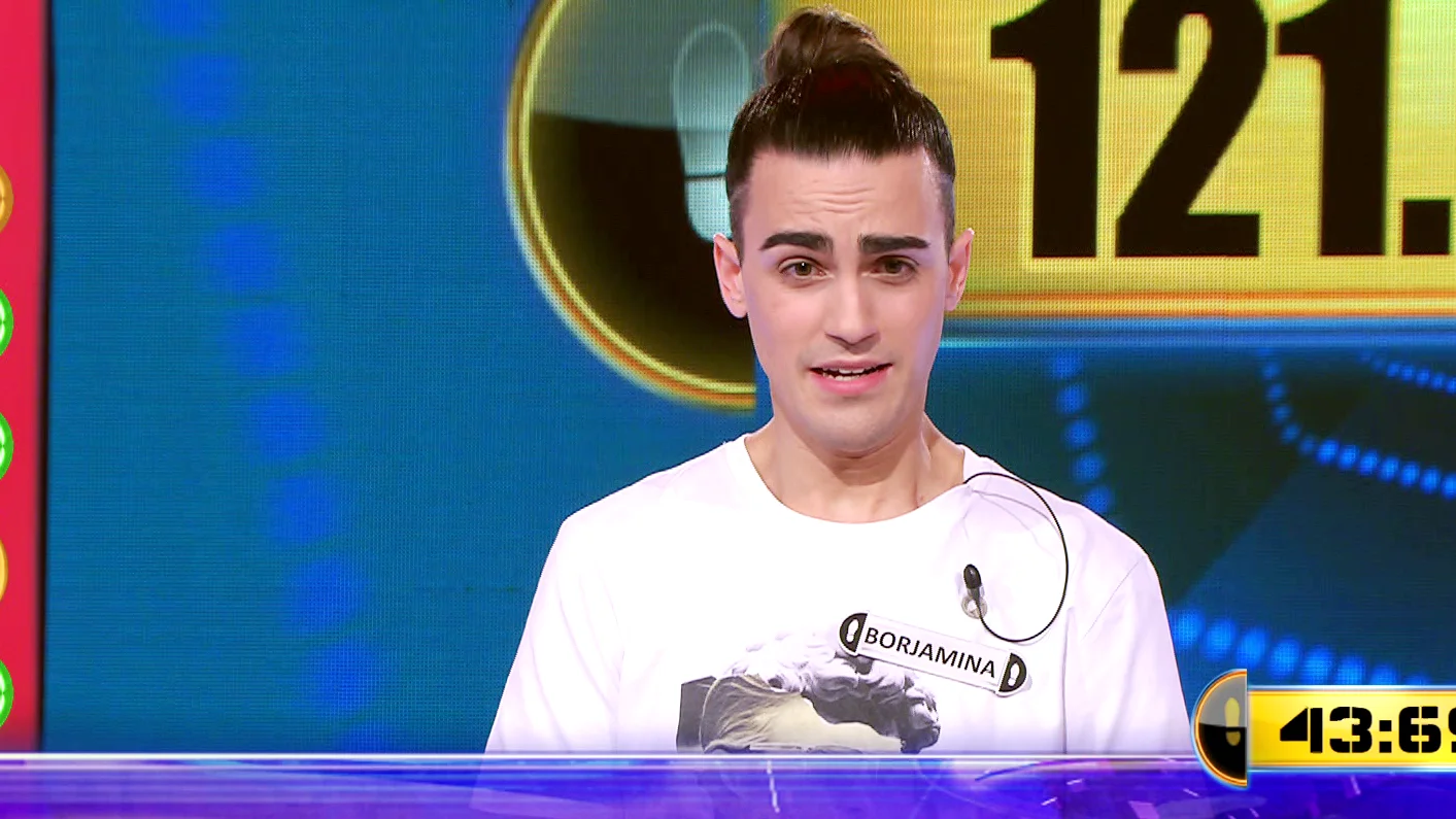 Borja lucha por 121.001 euros en el Duelo Final de '¡Ahora caigo!' Borja lucha por 121.001 euros en el Duelo Final de '¡Ahora caigo!'