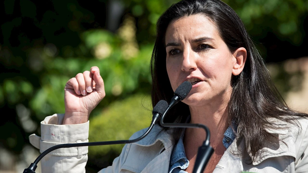 La candidata de Vox a la presidencia de la Comunidad de Madrid, Rocío Monasterio. La candidata de Vox a la presidencia de la Comunidad de Madrid, Rocío Monasterio.