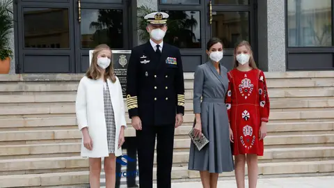 La Familia Real en Cartagena La Familia Real en Cartagena