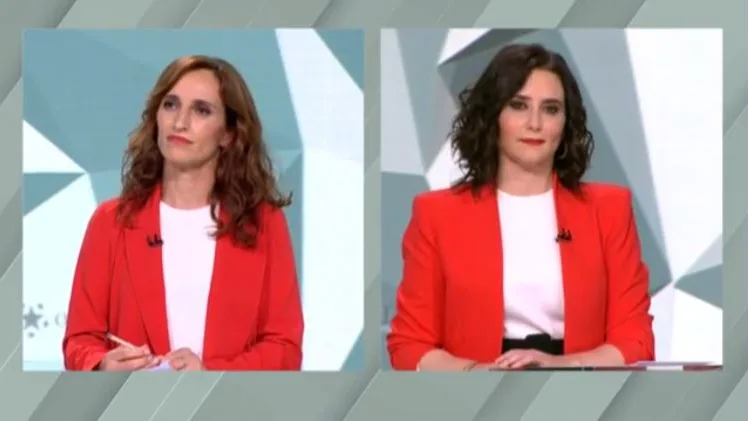 M&oacute;nica Garc&iacute;a e Isabel D&iacute;az Ayuso