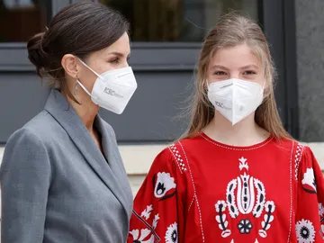 La reina Letizia y su hija, la infanta Sofía La reina Letizia y su hija, la infanta Sofía