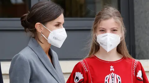 La reina Letizia y su hija, la infanta Sofía La reina Letizia y su hija, la infanta Sofía