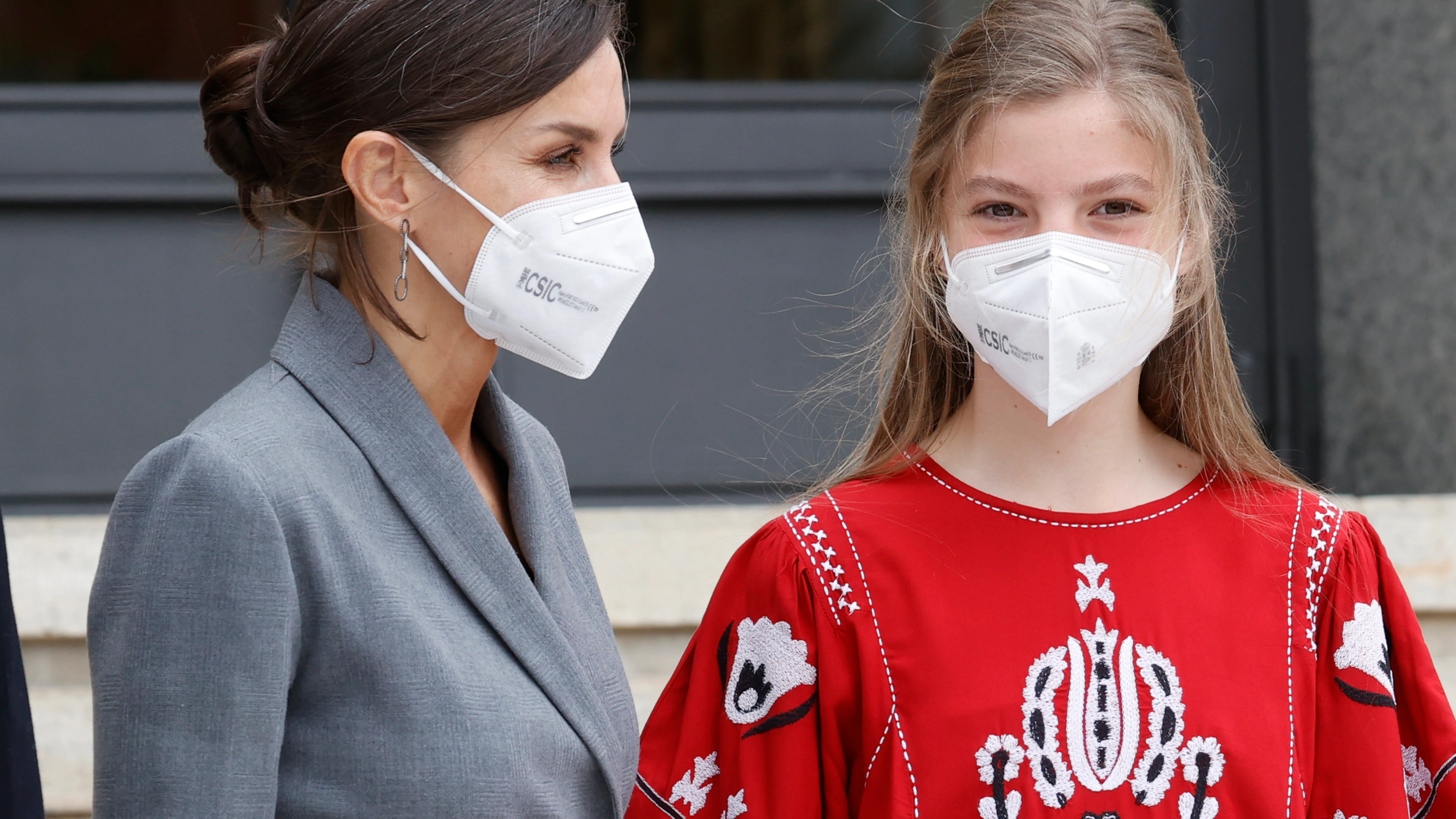 La reina Letizia y su hija, la infanta Sof&iacute;a