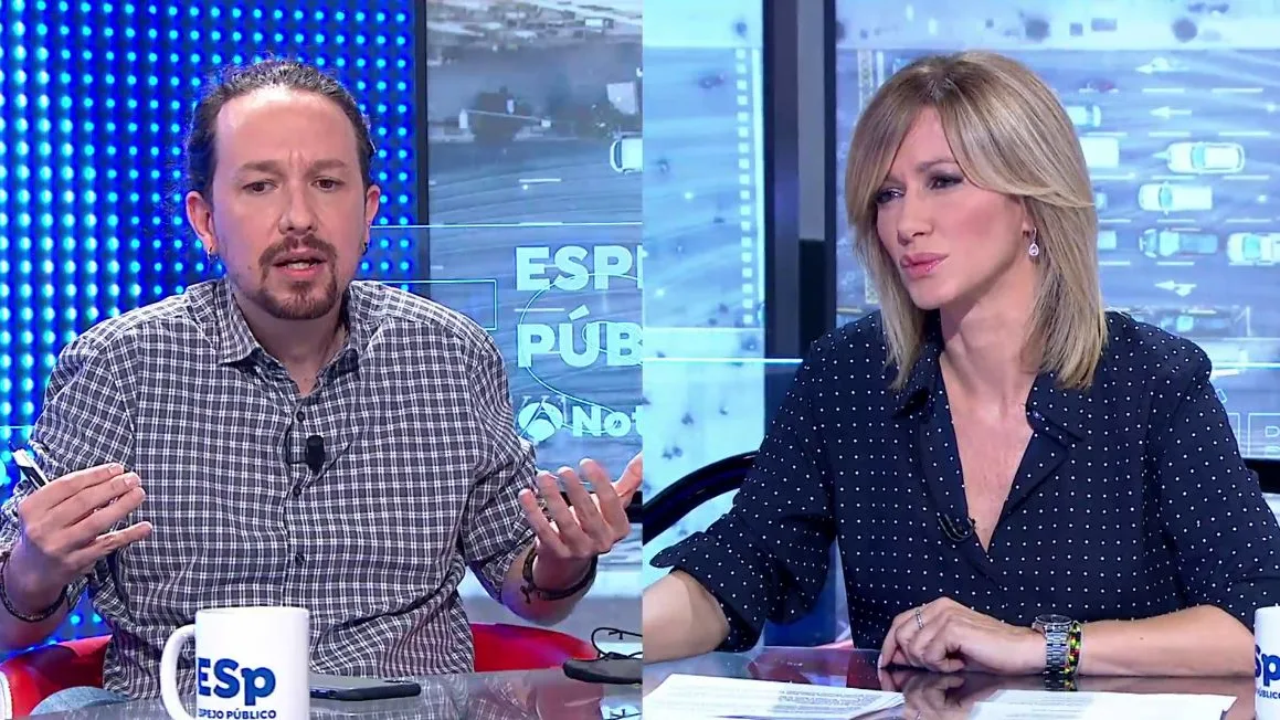 Pablo Iglesias en Espejo P&uacute;blico.