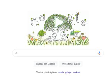 Imagen del doodle de Google por el Día de la Tierra 2021