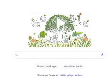 Imagen del doodle de Google por el Día de la Tierra 2021 Imagen del doodle de Google por el Día de la Tierra 2021