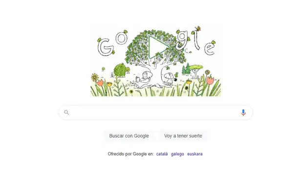 Imagen del doodle de Google por el Día de la Tierra 2021 Imagen del doodle de Google por el Día de la Tierra 2021