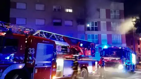 Muere una mujer en un incendio en Tenerife Muere una mujer en un incendio en Tenerife