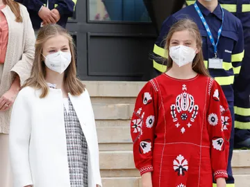 La princesa Leonor y la infanta Sofía La princesa Leonor y la infanta Sofía