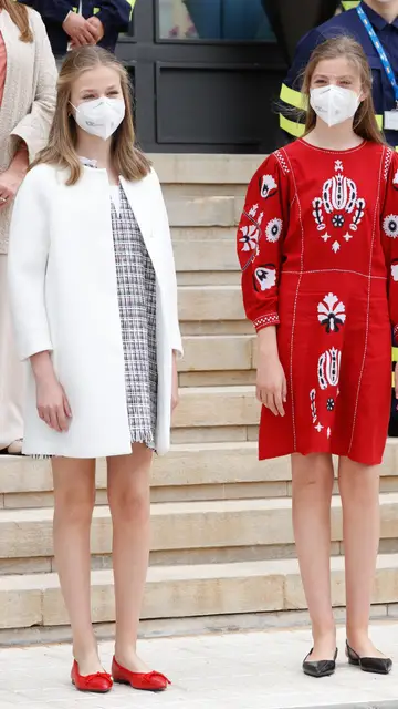 La princesa Leonor y la infanta Sofía La princesa Leonor y la infanta Sofía