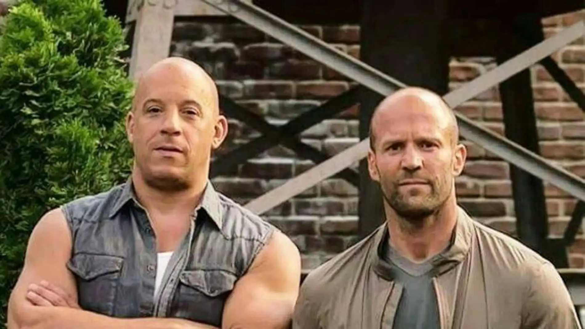 Jason Statham y Vin Diesel en &#39;Fast and Furious&#39;