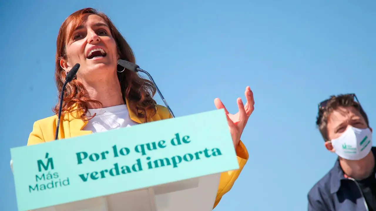 La candidata de M&aacute;s Madrid, M&oacute;nica Garc&iacute;a