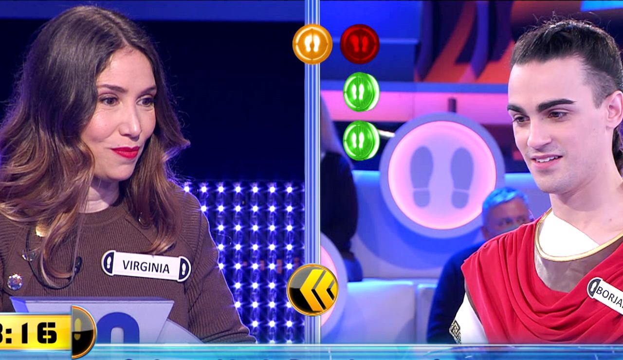 Un fallo en ‘paralelo’: la respuesta que no vieron Borja ni Virginia en ‘¡Ahora caigo!’ Un fallo en ‘paralelo’: la respuesta que no vieron Borja ni Virginia en ‘¡Ahora caigo!’