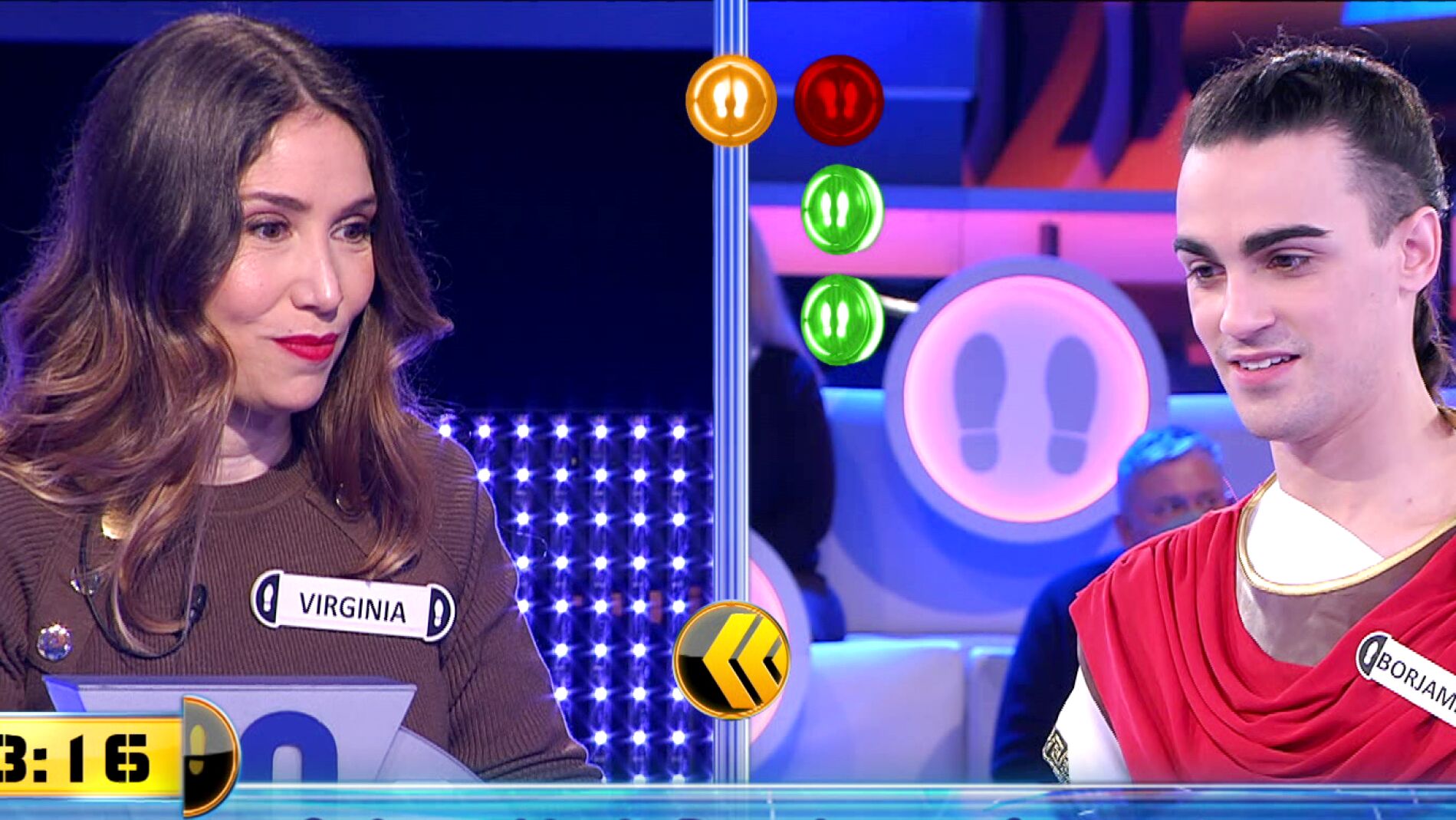 Un fallo en &lsquo;paralelo&rsquo;: la respuesta que no vieron Borja ni Virginia en &lsquo;&iexcl;Ahora caigo!&rsquo;