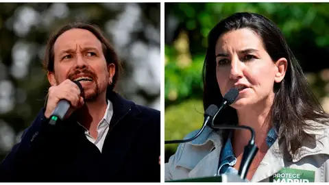 Pablo Iglesias y Rocío Monasterio Pablo Iglesias y Rocío Monasterio