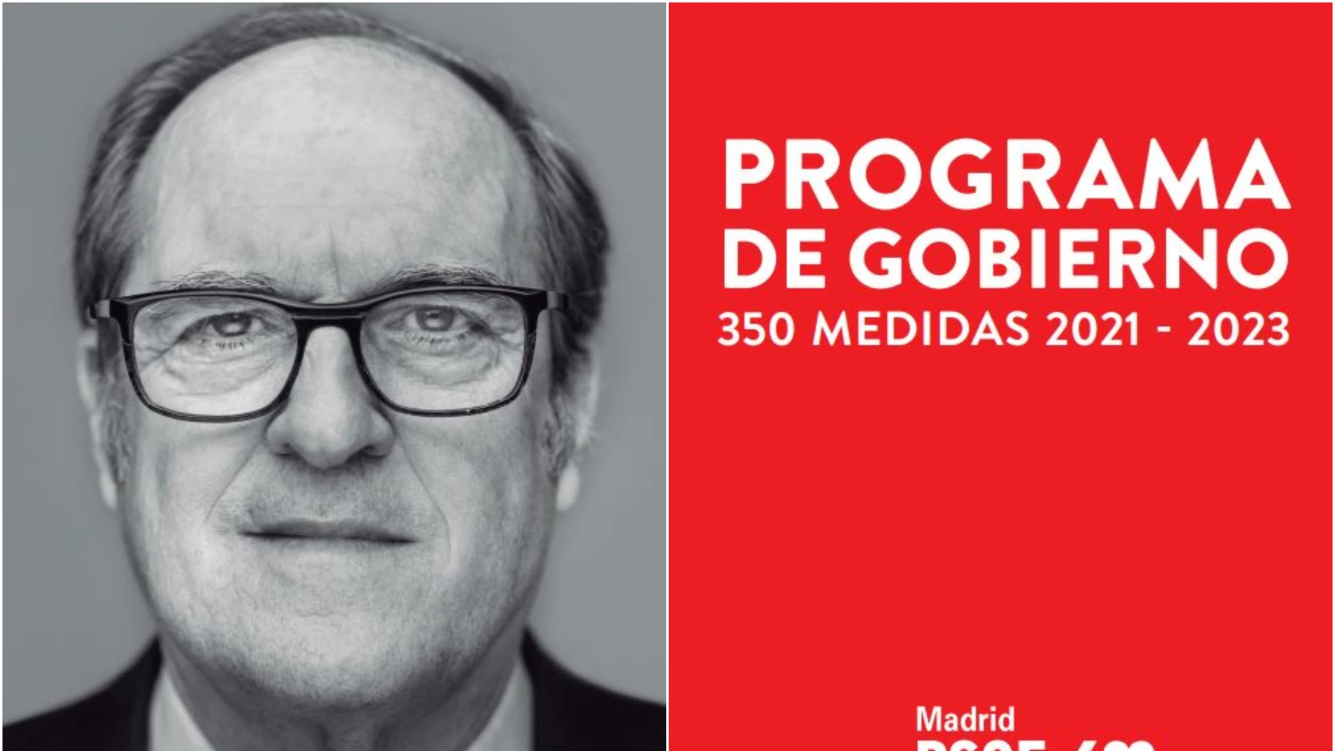 El programa electoral del PSOE y Ángel Gabilondo de cara a las elecciones en Madrid 2021