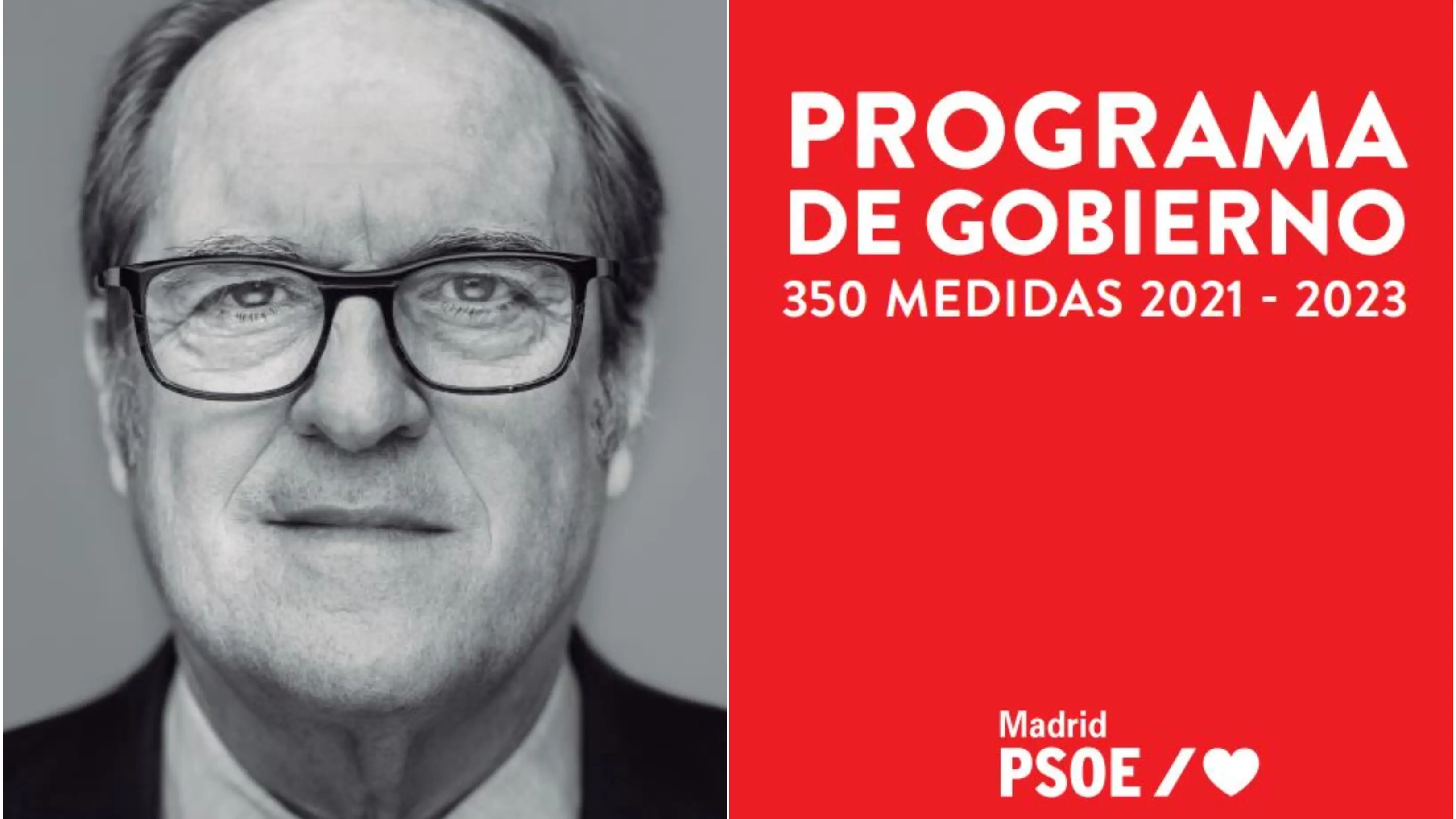 El programa electoral del PSOE y &Aacute;ngel Gabilondo de cara a las elecciones en Madrid 2021