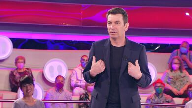¡Vaya chasco! El piropo frustrado de Arturo Valls a una concursante de ‘¡Ahora caigo!’ 