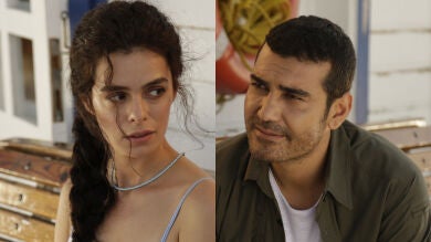 La imagen de Bahar y Sarp que no se vio: Özge Özpirinçci despide a Caner Cindoruk tras la tragedia en ‘Mujer’