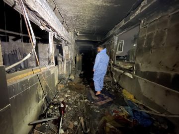 explosión en un hospital para pacientes de coronavirus de Bagdad, capital de Irak