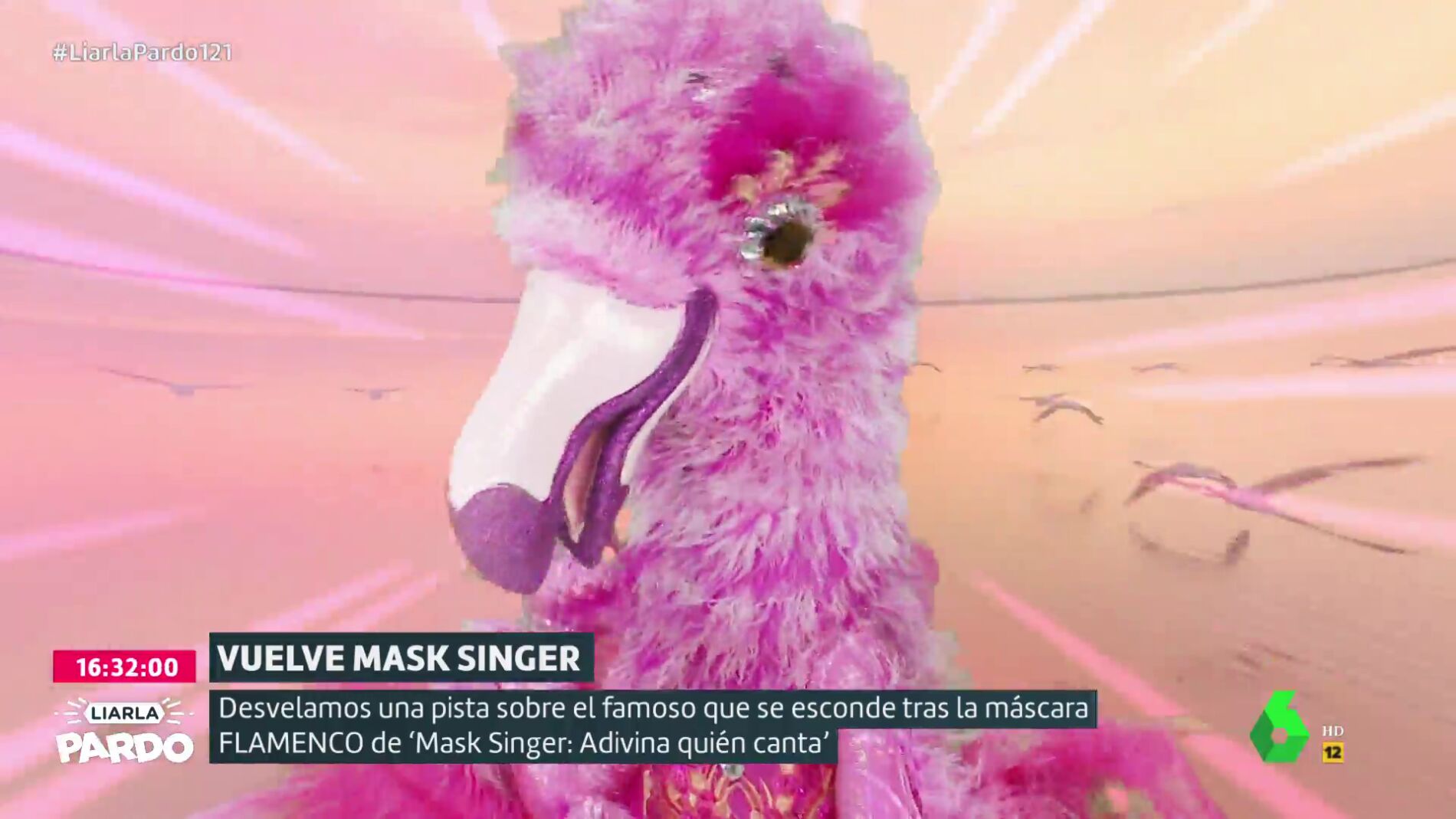 La primera pista de el Flamenco de 'Mask Singer': 