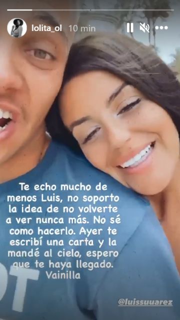 Mensaje de despedida de Lola Ortiz