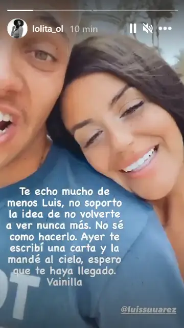 Mensaje de despedida de Lola Ortiz Mensaje de despedida de Lola Ortiz