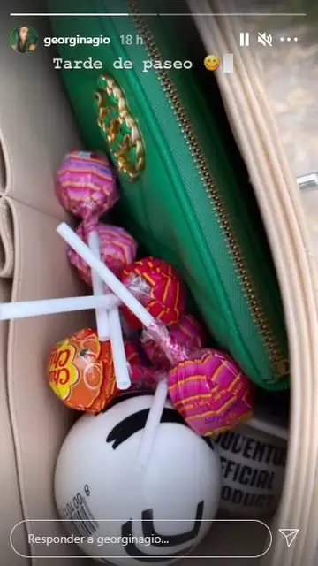 El bolso de Georgina Rodríguez El bolso de Georgina Rodríguez