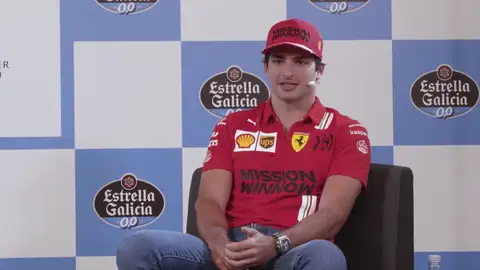Carlos Sainz, antes de su primer GP de España con Ferrari: "Siempre había soñado ese momento con las gradas llenas y pintadas de rojo" Carlos Sainz, antes de su primer GP de España con Ferrari: "Siempre había soñado ese momento con las gradas llenas y pintadas de rojo"