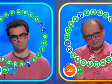 Javier y Pablo, ante uno de sus roscos más empatados Javier y Pablo, ante uno de sus roscos más empatados
