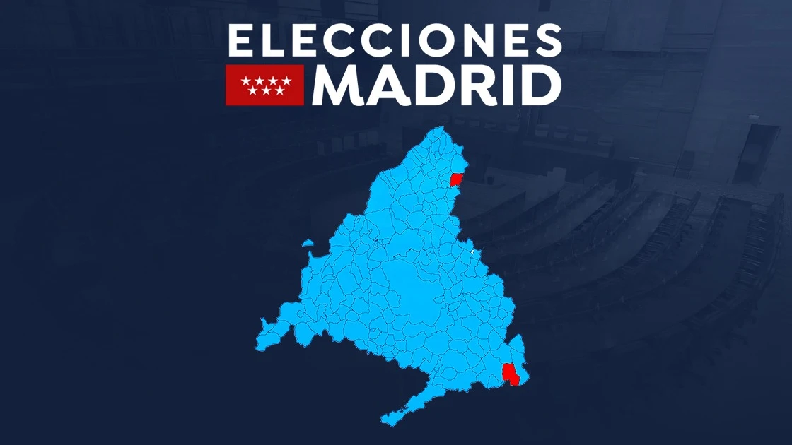 Los dos municipios donde no ha ganado el PP Elecciones Madrid