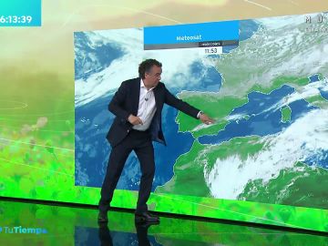 La previsi&oacute;n del tiempo hoy: Aumento de las temperaturas con chubascos d&eacute;biles en el Cant&aacute;brico