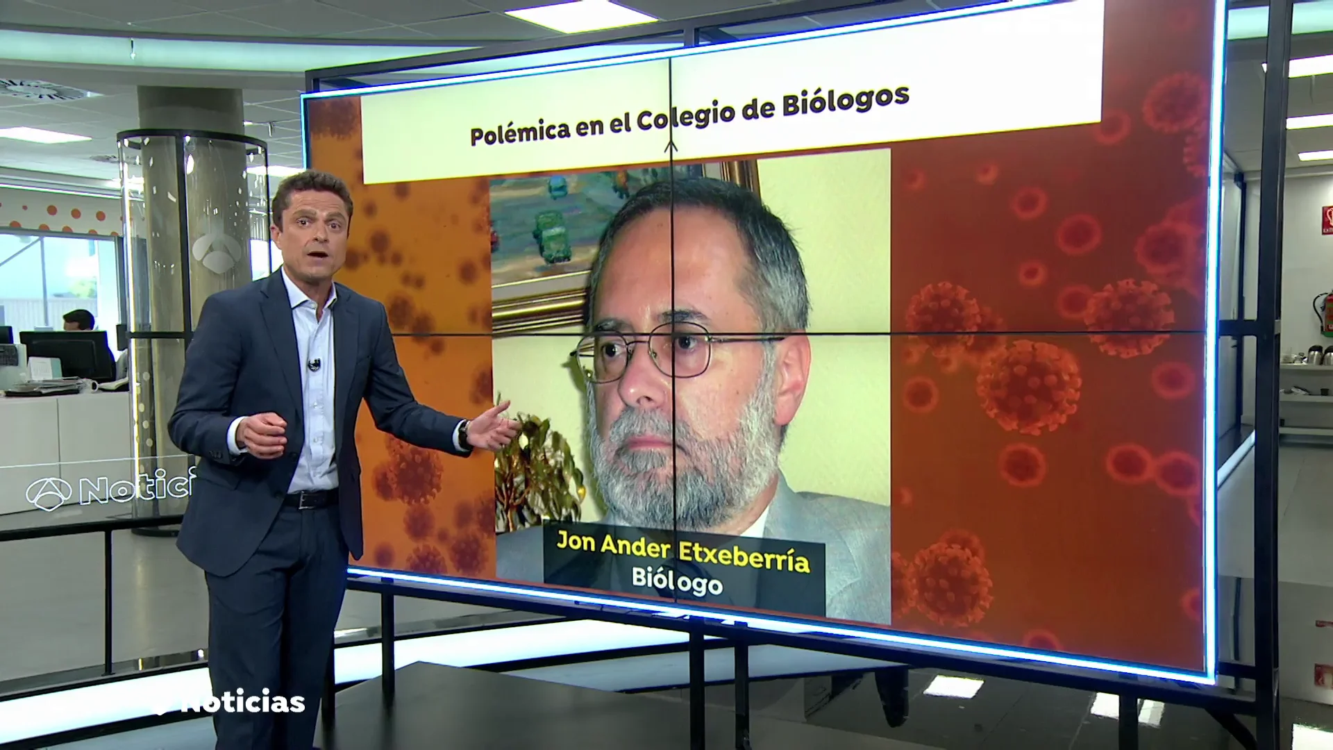 Polémica por el presidente del Colegio de Biólogos del País Vasco Coronavirus