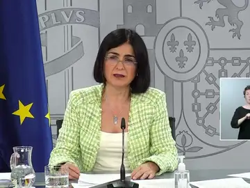 Carolina Darias: "Tenemos dos brotes con 11 personas asociadas a la variante india" Carolina Darias: "Tenemos dos brotes con 11 personas asociadas a la variante india"