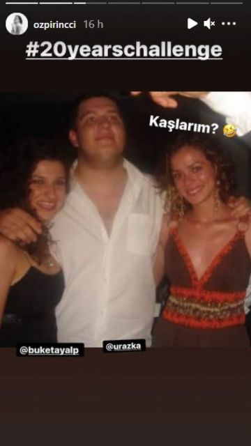 La actriz hace 20 años