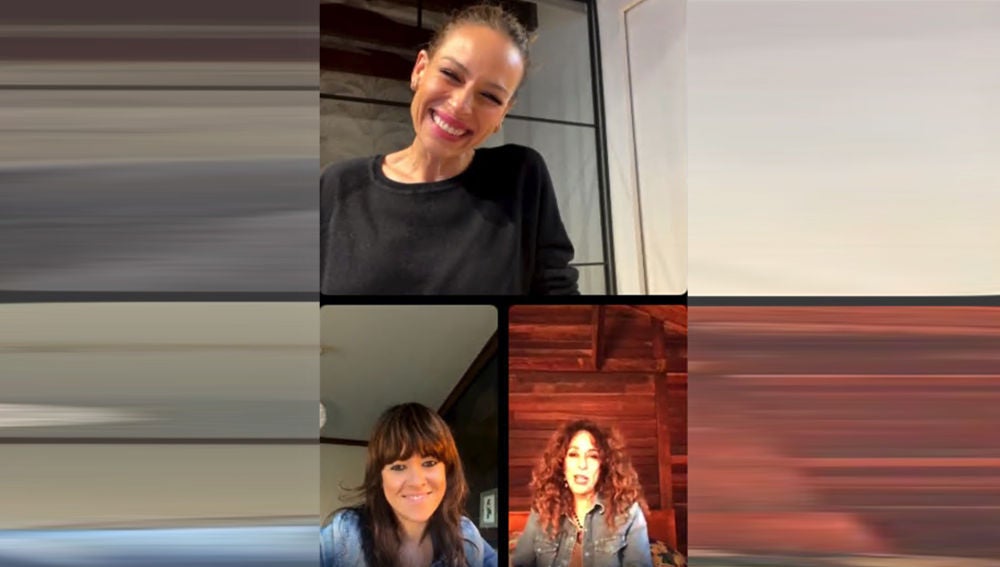 Eva González, Rosario y Vanesa Martín, cómplices antes del estreno: "En esta edición son muy kids"