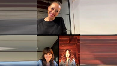 Eva González, Rosario y Vanesa Martín, cómplices antes del estreno: 