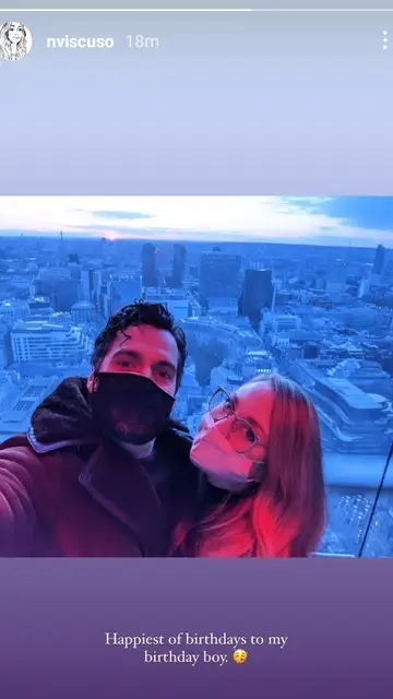 Henry Cavill y su novia Natalie Viscuso Henry Cavill y su novia Natalie Viscuso