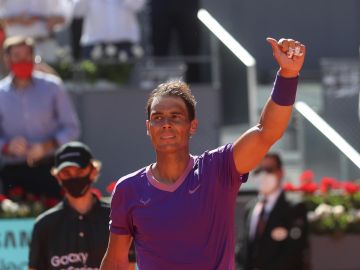 Rafa Nadal se deshace de Popyrin y ya está en cuartos del Mutua Madrid Open