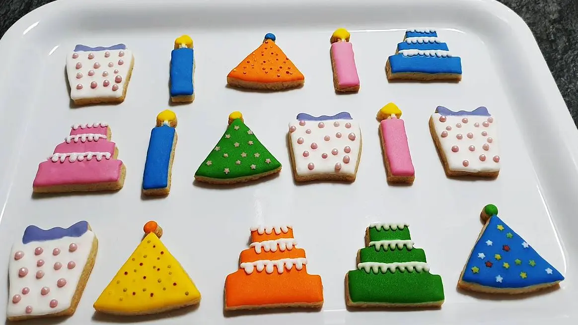 Galletas de cumpleaños Galletas de cumpleaños
