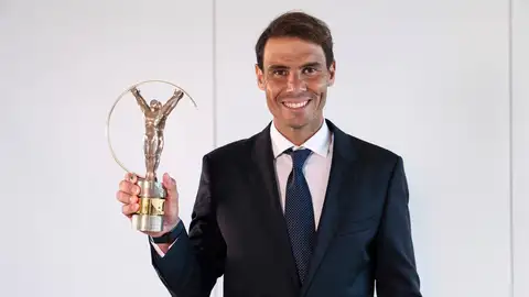 Rafa Nadal gana el Premio Laureus 2021 a mejor deportista del mundo Rafa Nadal gana el Premio Laureus 2021 a mejor deportista del mundo