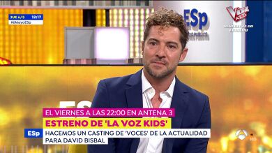 David Bisbal se enfrenta al test de la voces en 'Espejo Público': 