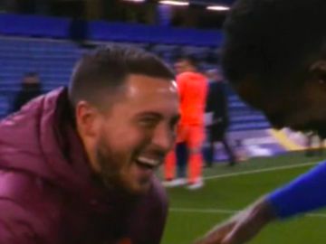 Hazard pide perd&oacute;n por las risas tras el Chelsea - Real Madrid: "No era mi intenci&oacute;n ofender"