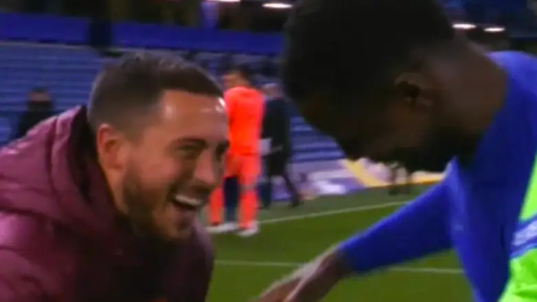 Hazard pide perdón por las risas tras el Chelsea - Real Madrid: "No era mi intención ofender" Hazard pide perdón por las risas tras el Chelsea - Real Madrid: "No era mi intención ofender"